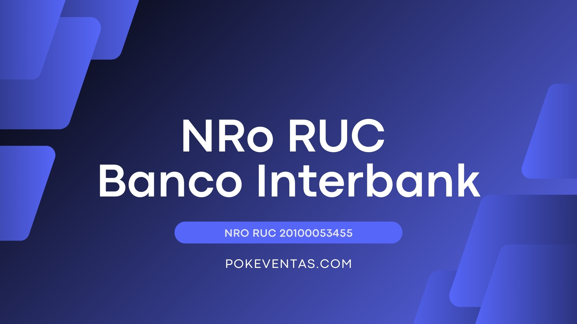 RUC Banco Interbank